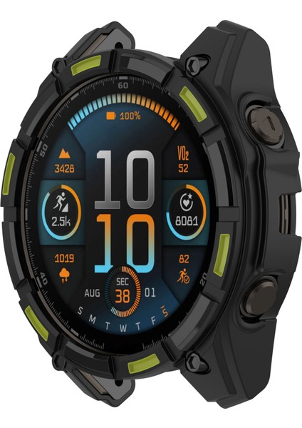 Garmin Fenix 8 Mıp Solar 47MM Tpu Kılıf Içi Boş Yarım Sarılmış Saat Çerçeve Kapağı (Yurt Dışından) fiyatları