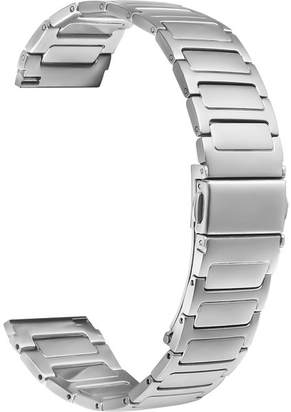 Huawei Watch Gt 2e Watch Band Gümüş Paslanmaz Çelik Metal Saat Kayışı (Yurt Dışından)