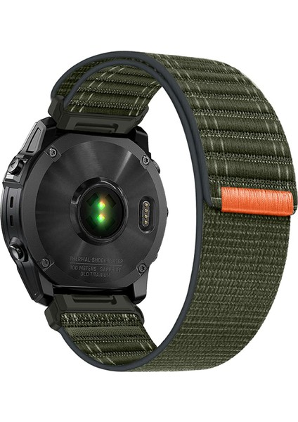 Garmin Fenix 7x / 7x Pro / 6x / 6x Pro Okyanus Dalgası Bilek Bandı 26MM Naylon Saat Kayışı (Yurt Dışından)