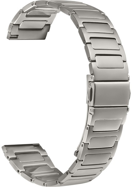 Honor Watch Magic Saat Bandı Ayarlanabilir Titanyum Renk Paslanmaz Çelik Metal Saat Kayışı (Yurt Dışından)