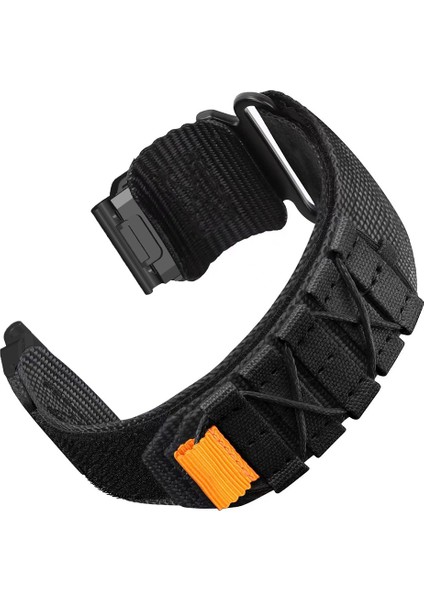 Garmin Fenix 8 51MM / 7x / 6x / 5x Hızlı Bırakma Naylon Sihirli Bant Kayışı (Yurt Dışından)