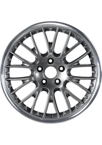 -E441-06 8.0X18-5X100 ET35 67.1 Gun Metal Lip Jant (4 Adet)