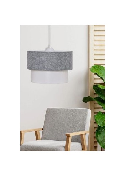 Kumaş Başlık 2 Katlı Pasta Avize Yatak Odası Çocuk Odası