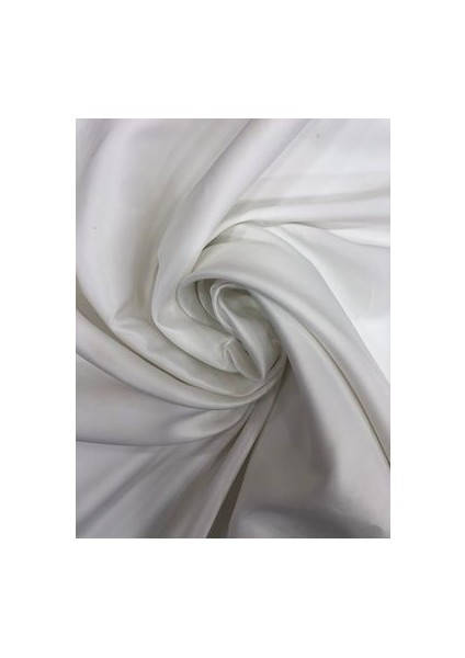 Kırık Beyaz Saten Kumaş Mat Saten Elbiselik Kumaş 150CMX100CM Yöresel Elbiselik Kumaş