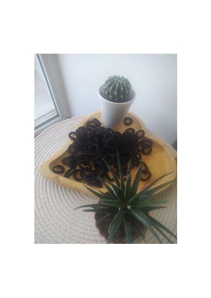 Şeffaf Çantalı 50'li Lastik Toka