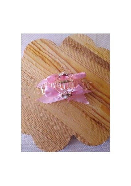 Kadın Saten Kurdele Fiyonk Taşlı Mandal Toka modelleri