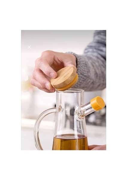2li Bambu Vakum Kapaklı Brosilikat Cam Yağlık Sirkelik 900ML modelleri