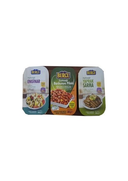 Zeytinyağlı Yemek Seti