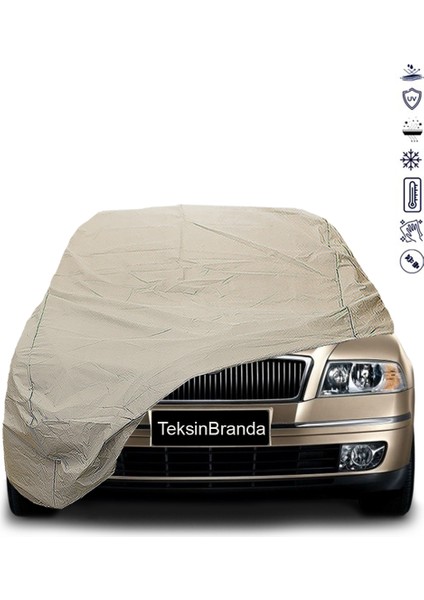 Skoda Octavia 2 (2004-2013) Araba Brandası Su Geçirmez Branda Miflonlu Premıum Oto Branda