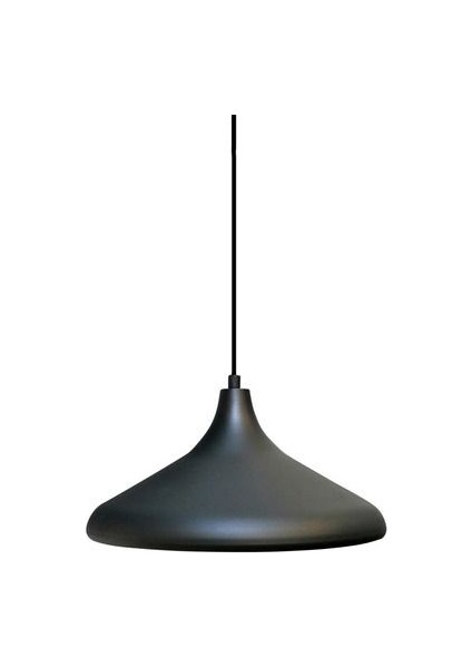 Retro Rustik Model Modern Metal Tekli Siyah Sarkıt Avize Cafe