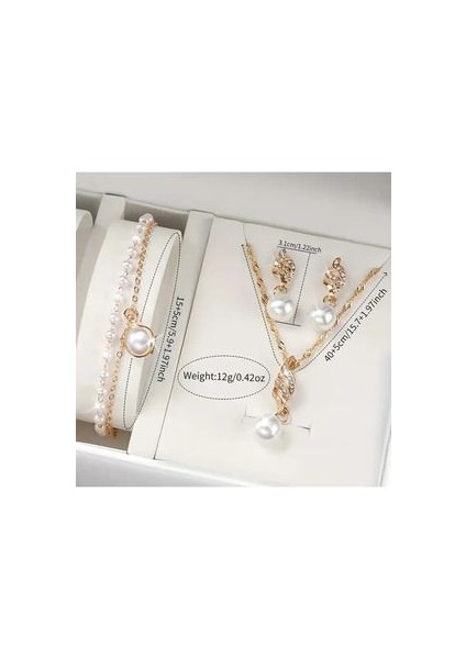 Kadın Saat Seti Kolye Bileklik Küpe Saat fırsatları