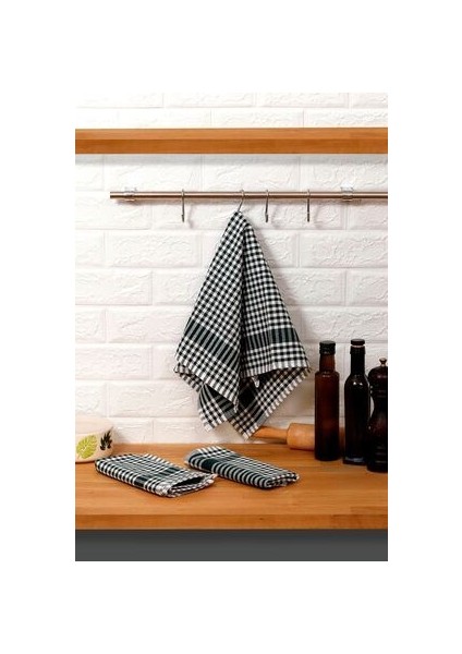 Pötikareli 3lü Mutfak Kurulama Bezi Bulaşık Kurulama Bezi 50X70 cm