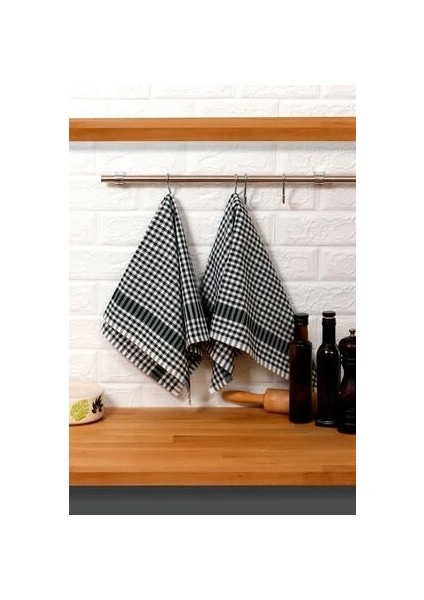 Pötikareli Mutfak Kurulama Bezi Bulaşık Kurulama Bezi 2 Li 45X65 cm