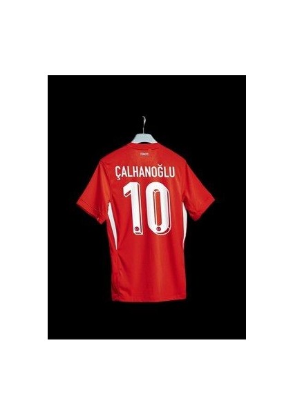 Türkiye Euro 2024 Hakan Çaglan Oglu 10 Numara Iç Saha Kırmızı Forması modelleri