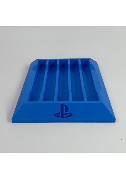 Ps5 Uyumlu Beşli Oyun Standı - Playstation 5 Oyun Uyumlu Kutusu Rafı - Minimal - Şık ve Dayanıklı Tasarım