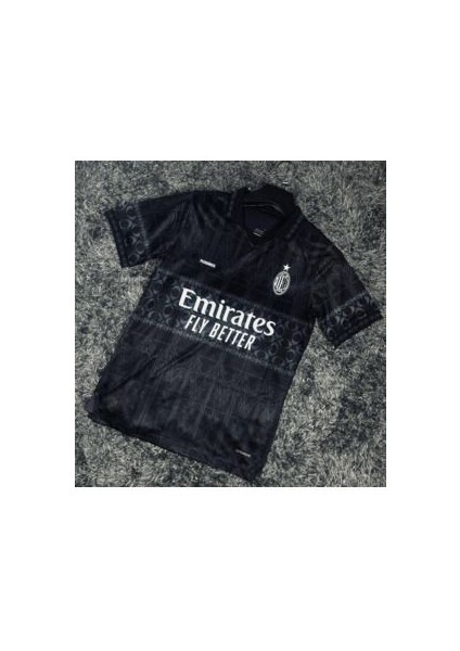 Ac./.milan Pleasures Siyah Forma T-Shirt fiyatları