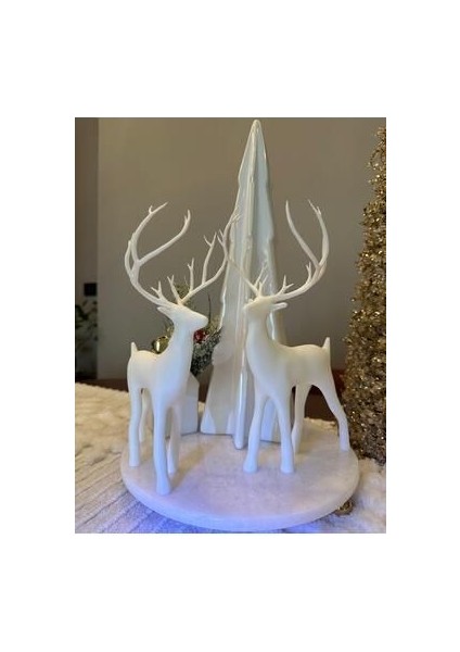 Yılbaşı Dekorasyon Geyik Winter Deer
