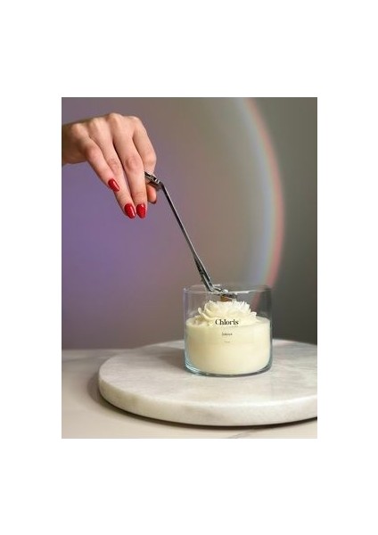 Şakayık Kokulu Mum, Soya Wax Mum, Dekoratif Mum, Dekorasyon