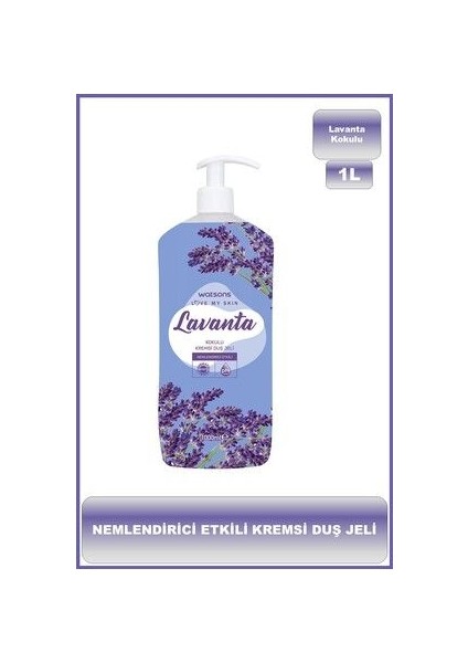 Ciltleri Canlandıran ve Her Duşta Yenilenme Hissi Sağlayan Kremsi Duj Jeli-Lavanta ELEG.382