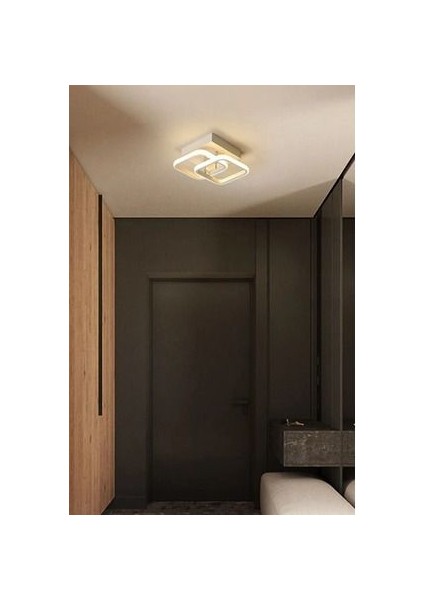 Holled Hol Kolidor Giriş Için Modern Ledli Avize