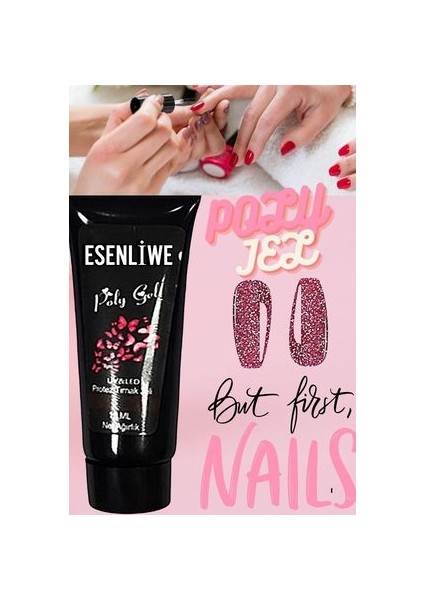 Professional Protez Tırnak Oje Akrilik Polygel 15 ml