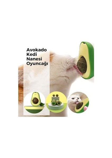 Avokado Catnip Avokado Kedi Otu Topu Avokado Kedi Nanesi Oyuncağı