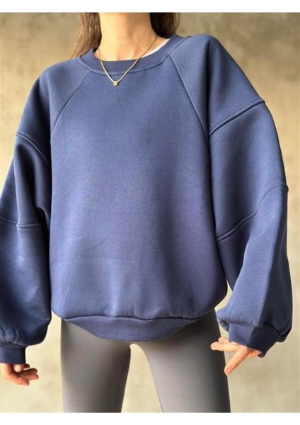 3 Iplik Şardonlu Crop Sweatshırt fiyatları