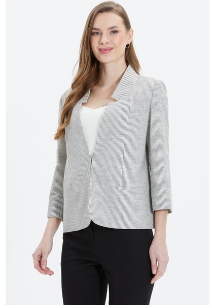 Truvakar Kol Çizgili Ceket modelleri
