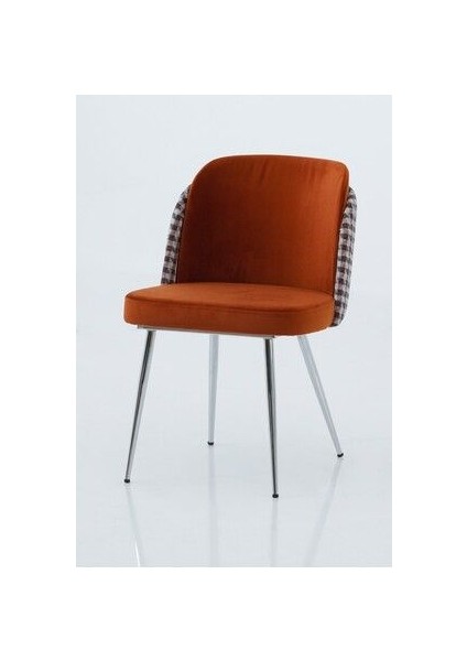 Keşfet Series Sandalye , 6 Adet , Mutfak , Oturma Odası, Salon, Metal Ayak , Çok Amaçlı