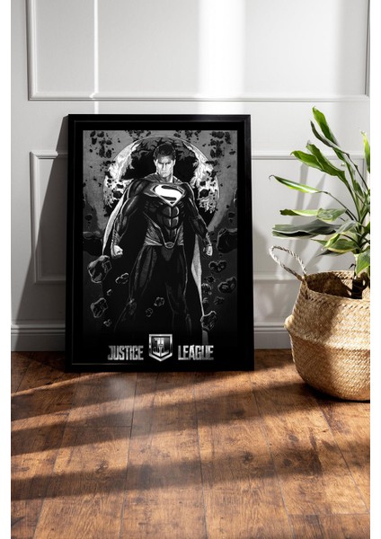 Superman Çerçeveli Tablo - Film Posteri Tablo fiyatları