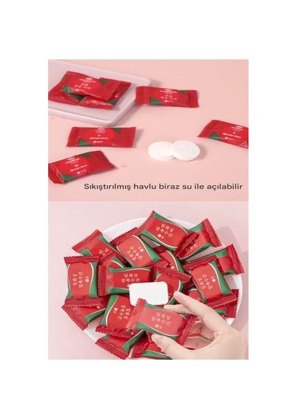 20 Adet Pamuk Havlu Mendil Tek Kullanımlık Sıkıştırılmış Yüz Havlusu Taşınabilir Havlu Tablet fiyatları