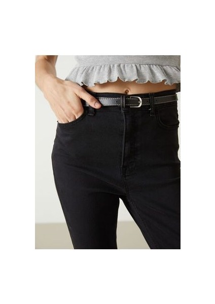 Lcwk Beli Kemerli Jüpiter Süper Skinny Fit Kadın Jean Pantolon modelleri