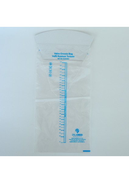 Valfli Kusmuk Torbası Kusma Poşeti Torbası 1500ml x 25 Adet