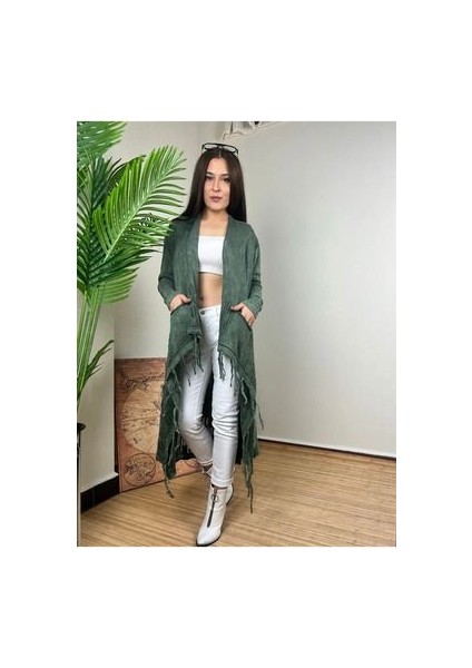 Etnik Bohem ve Otantik Tarz Pamuk Salaş Örme Tunik