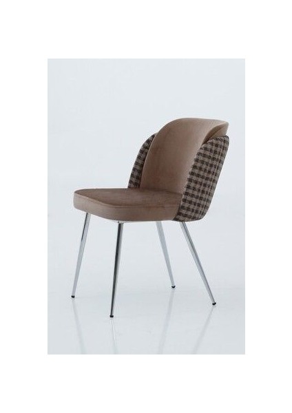 Keşfet Series Sandalye , 6 Adet , Mutfak , Oturma Odası, Salon, Metal Ayak , Çok Amaçlı