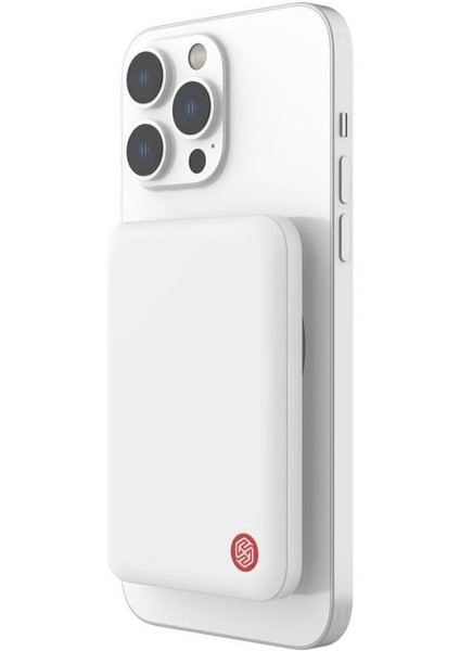 Magsafe Powerbank 5000 mAh Taşınabilir Şarj Cihazı - Beyaz modelleri