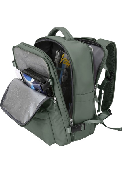 Seyahat Omuz Çantası Büyük Kapasiteli Çok Fonksiyonlu Bagaj Sırt Çantası Sırt Çantası Üniversite Öğrencileri Schoolbag Seyahat Çantası Mumya Çantası (Yurt Dışından)