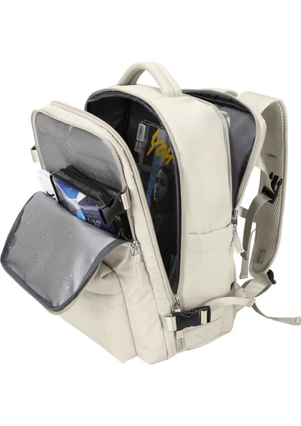 Seyahat Omuz Çantası Büyük Kapasiteli Çok Fonksiyonlu Bagaj Sırt Çantası Sırt Çantası Üniversite Öğrencileri Schoolbag Seyahat Çantası Mumya Çantası (Yurt Dışından)