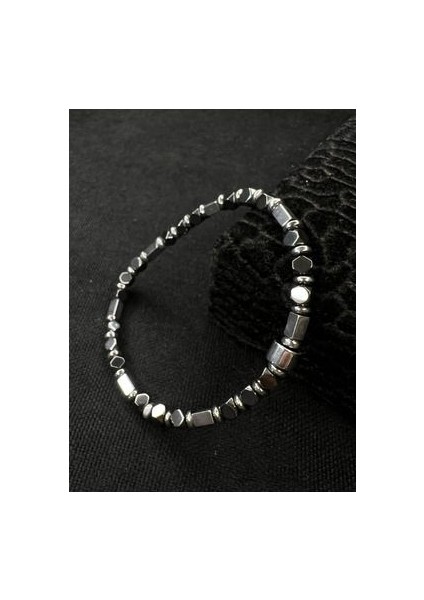 Yüksek Kalite Hematit Doğal Taş Bileklik Zenginlik, Canlılık, Güç ve Cesaret Sembolü Şifa Taşı modelleri