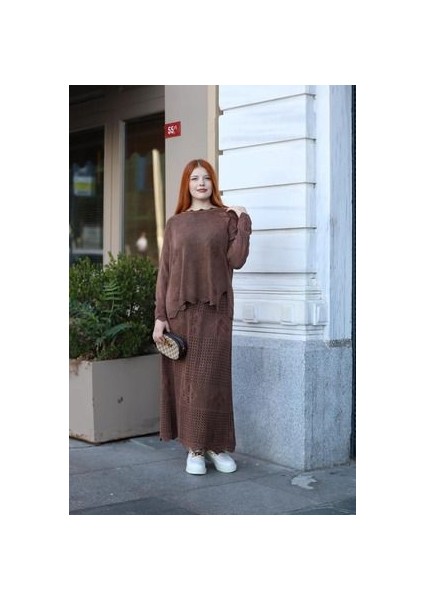 Etnik Bohem Otantik Tarz Antik Yıkama % Yüz Pamuk Standart Beden Etek Tunik Triko Takım fırsatları