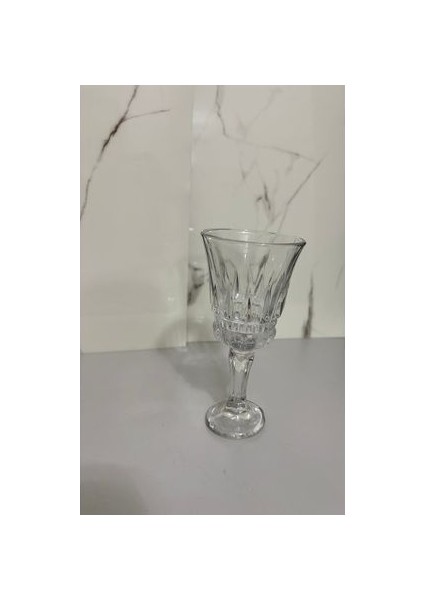 Cam Ayaklı Kahve Yanı Bardağı Adet 13Cm