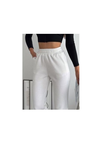 Kadın Yüksek Bel 2 Iplik Jaggar Eşofman Altı indirimleri