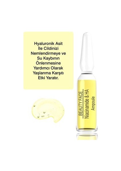 Beauty Face Niacinamide & Ha Ampul X6 modelleri