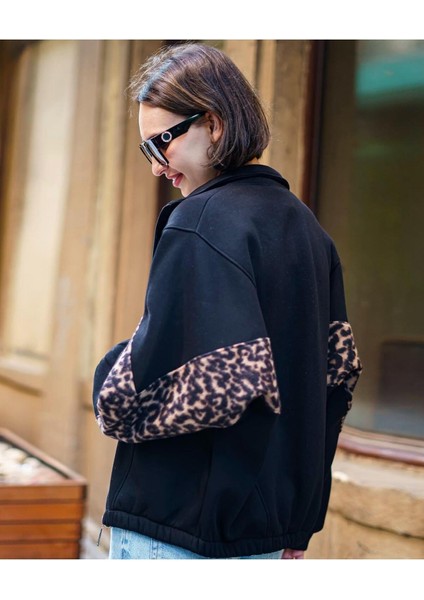 3 Iplik Fermuarlı Beli Lastikli Sweatshırt Hırka modelleri