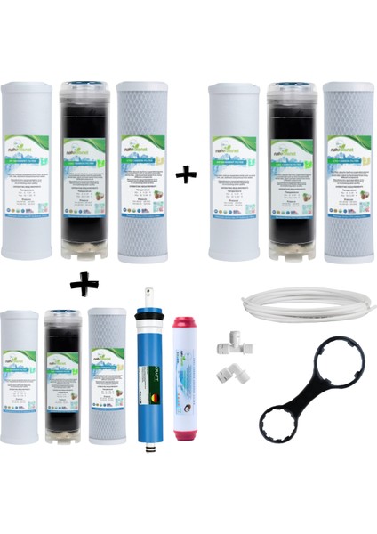 Açık Kasa 5 Aşama Ekonomik Paket 1 Takım 5li Set 2 Takım 3 Lü Set