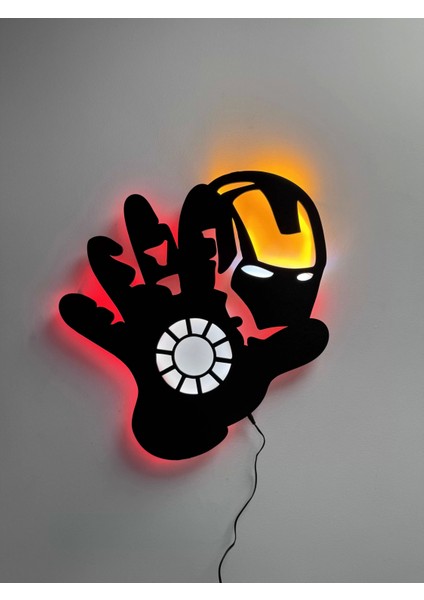 Ironman LED Işıklı Tablo
