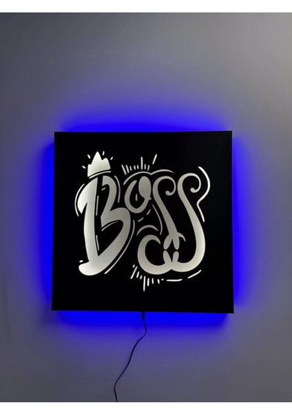 Boss LED Işıklı Tablo