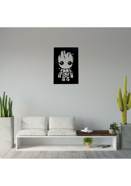 I Am Groot LED Işıklı Tablo