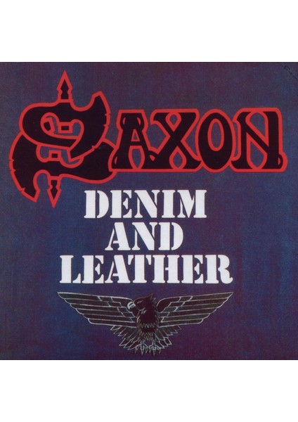 Saxon / Denim And Leather (40TH Anniversary - Red W/ Black Splatter Vinyl) (Plak) fiyatları