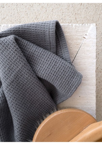 Waffle 4'lü Havlu Koyu Gri 30 x 30 indirimleri